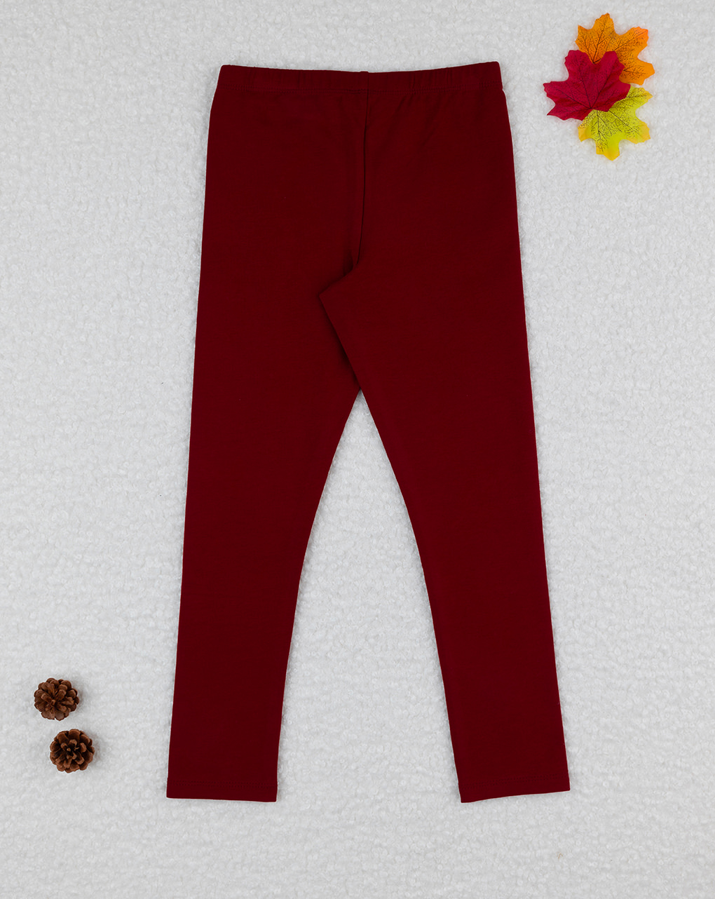 Legging bimba bordeaux con stampa - Prénatal