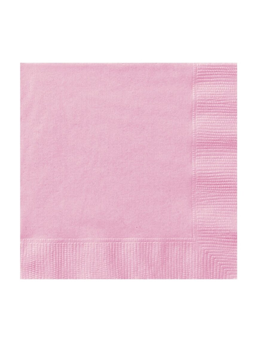 Guardanapo 25 x 25 cm - 20 unidades - rosa pastel - Bigiemme