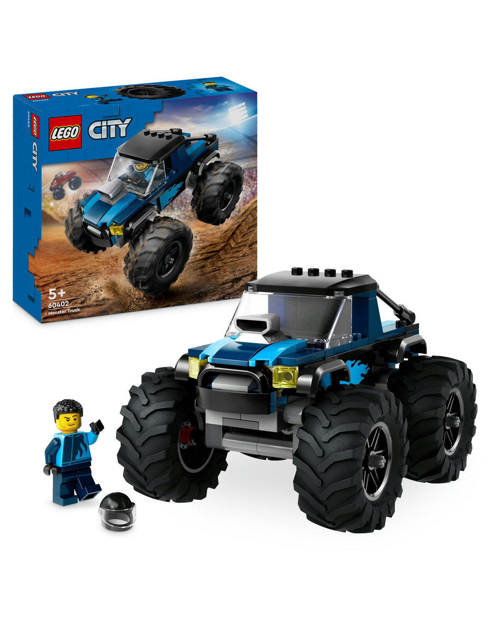 Monster truck blu - 60402 - lego city - LEGO