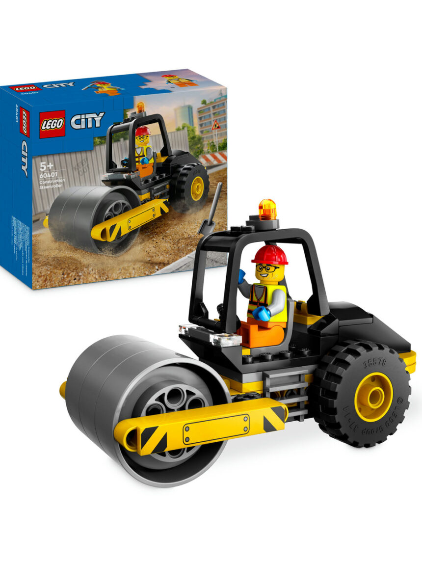 Rolo compactador - 60401 - lego city - LEGO