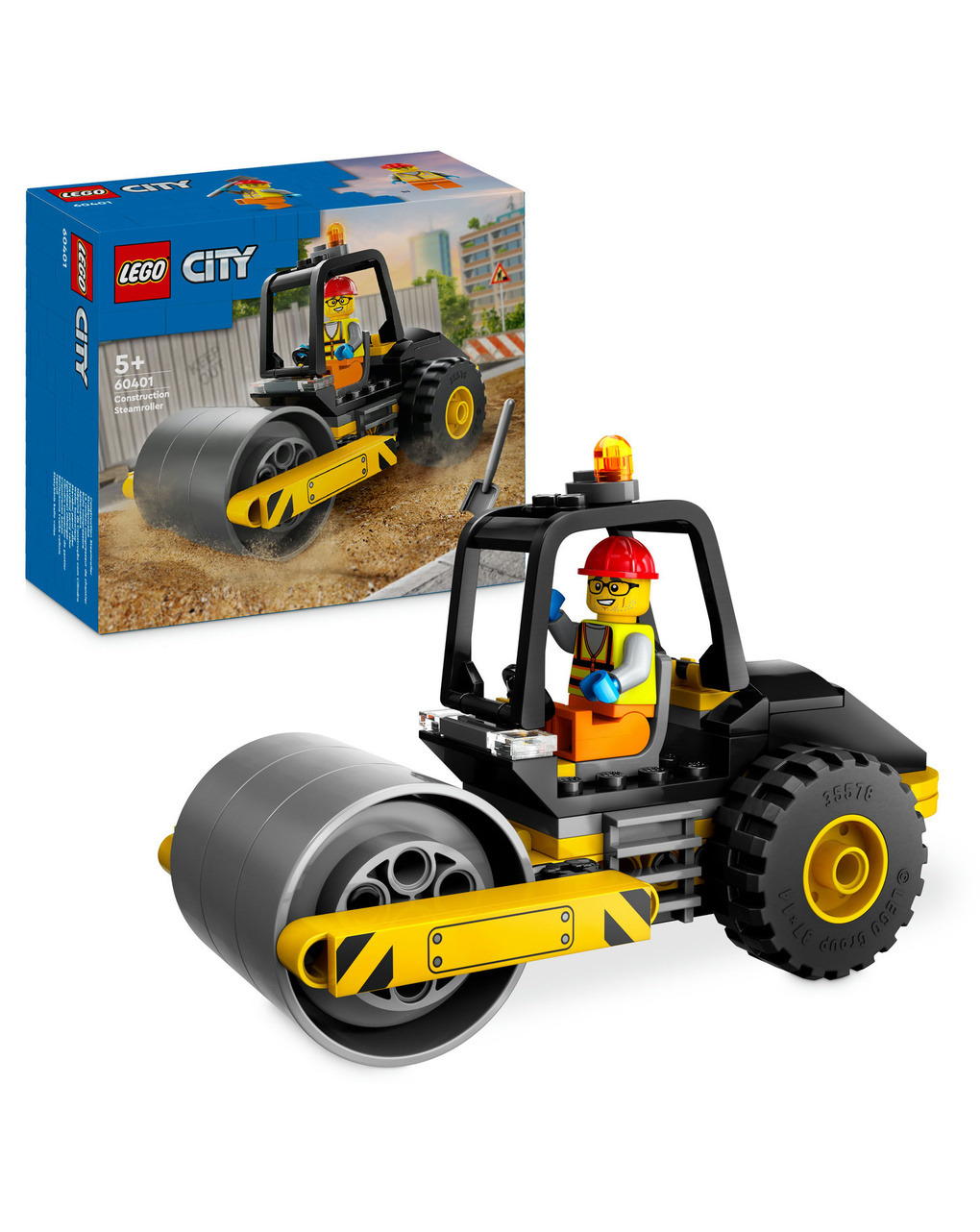 Rolo compactador - 60401 - lego city - LEGO