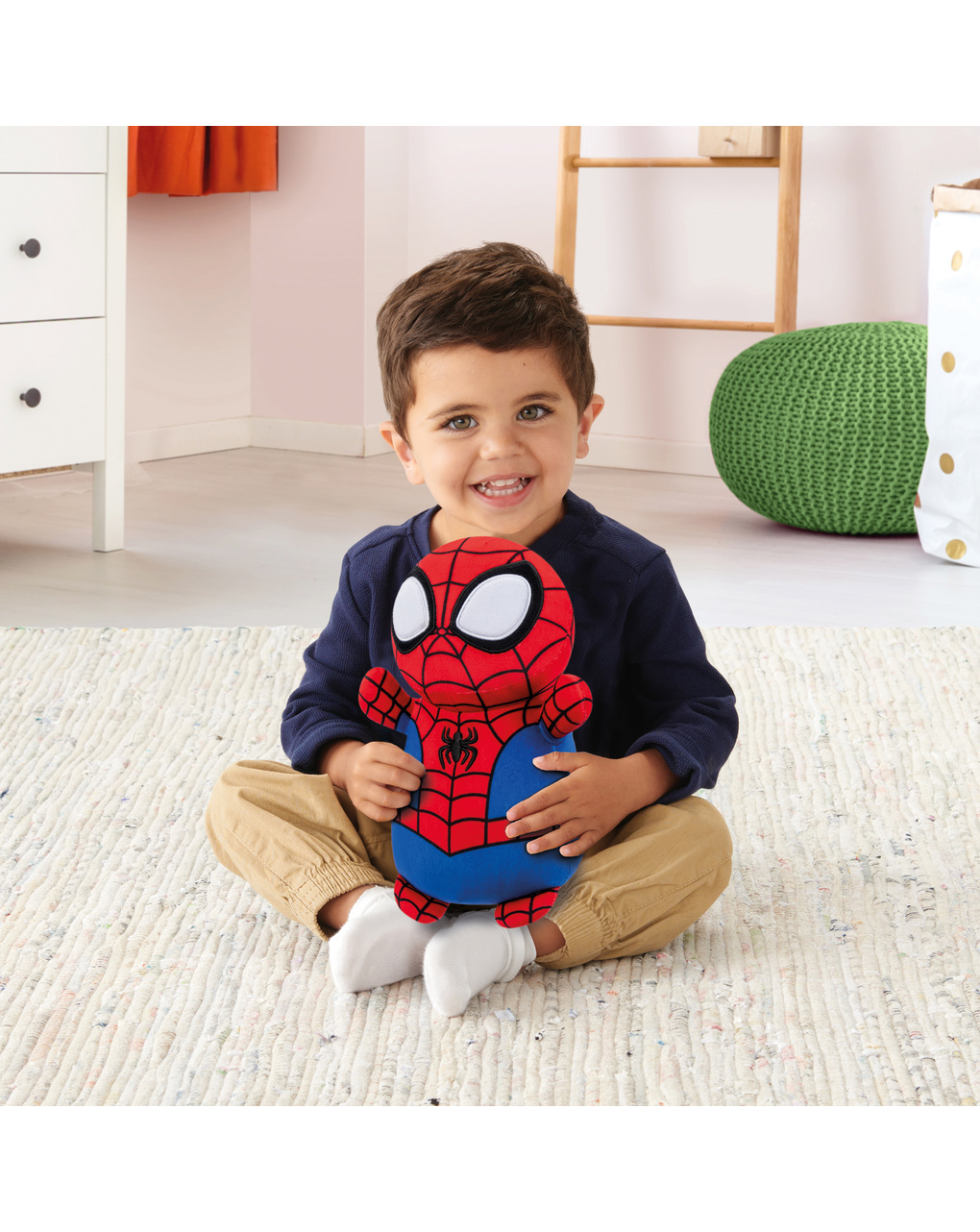 Peluche spidey cm 25 - squishmallows hugmees - Spidey