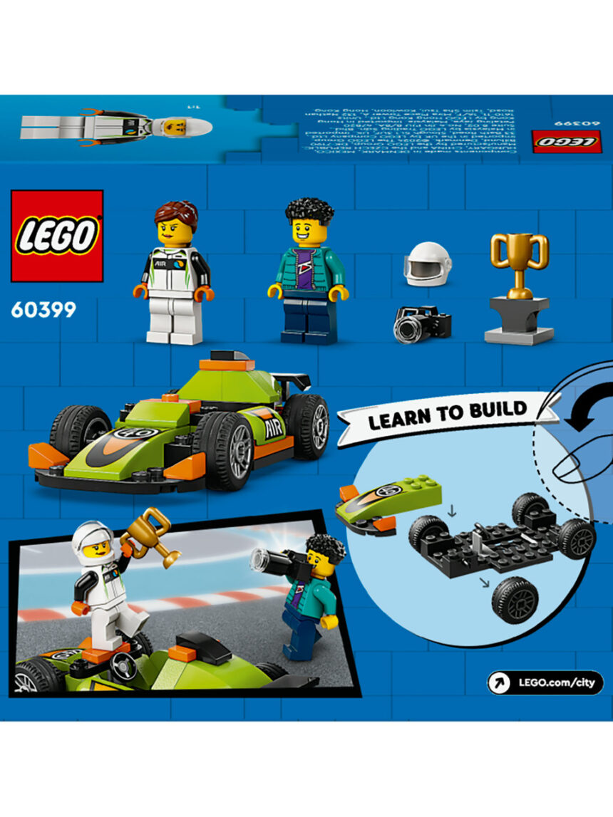 Auto da corsa verde - 60399 - lego city - LEGO