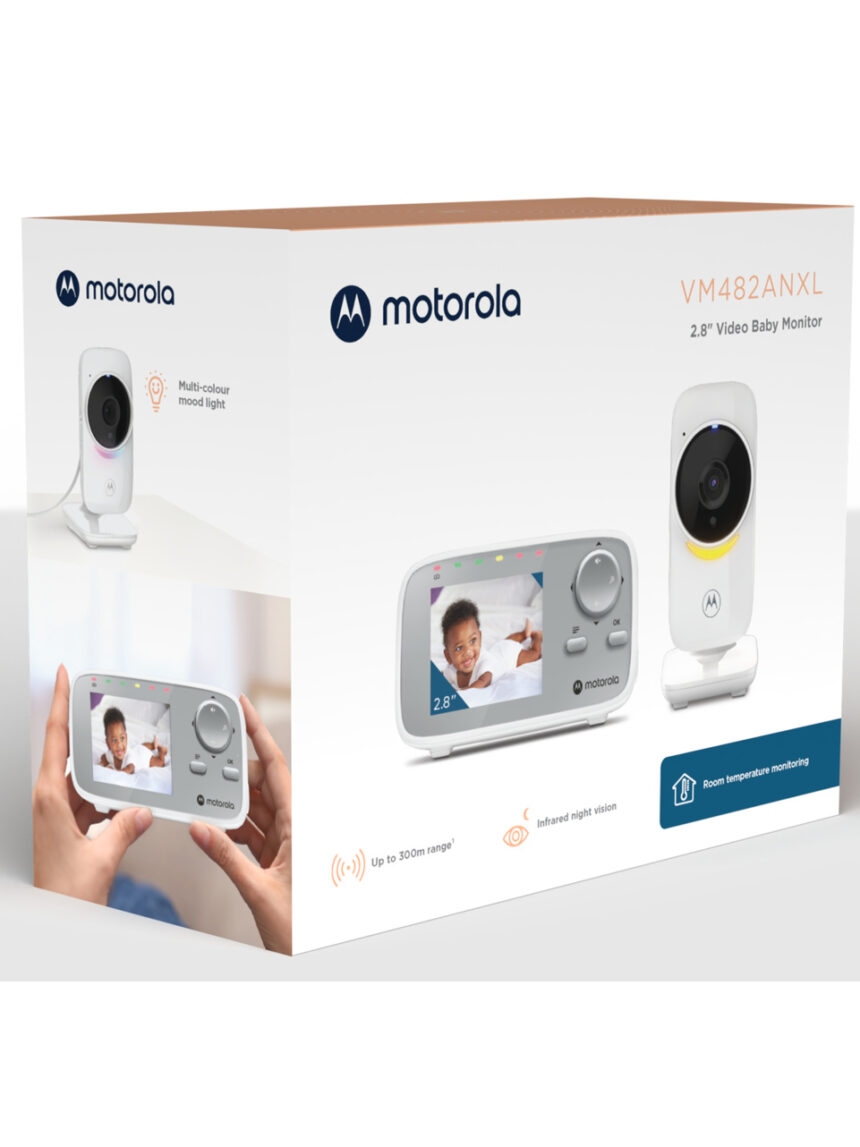 Monitor de bebé vm 482anxl 2.8" - motorola - Motorola
