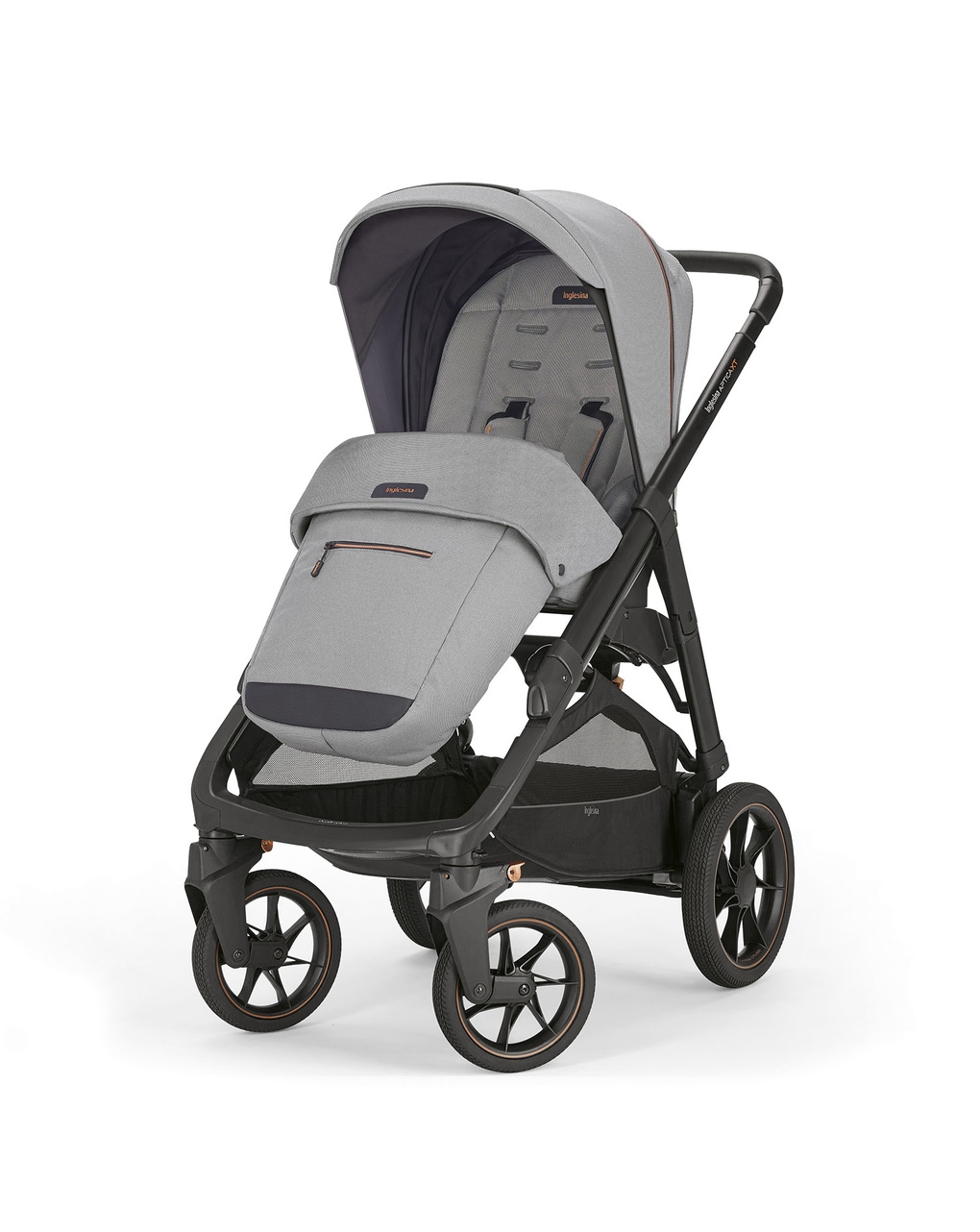 Aptica xt system quattro darwin recline horizon grey chassis black - inglesina - Inglesina