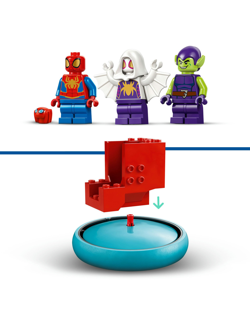 Lego spidey e os seus fantásticos amigos homem-aranha vs. duende - 10793 - lego - Lego Spidey