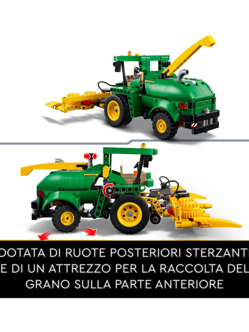 Ensiladora john deere 9700 - 42168 - lego technic - LEGO