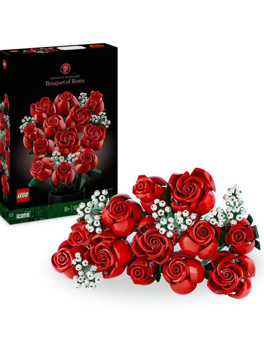 Bouquet de rosas - 10328 - ícones lego - LEGO