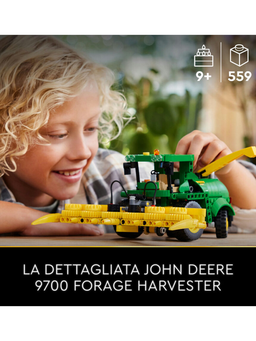 Ensiladora john deere 9700 - 42168 - lego technic - LEGO