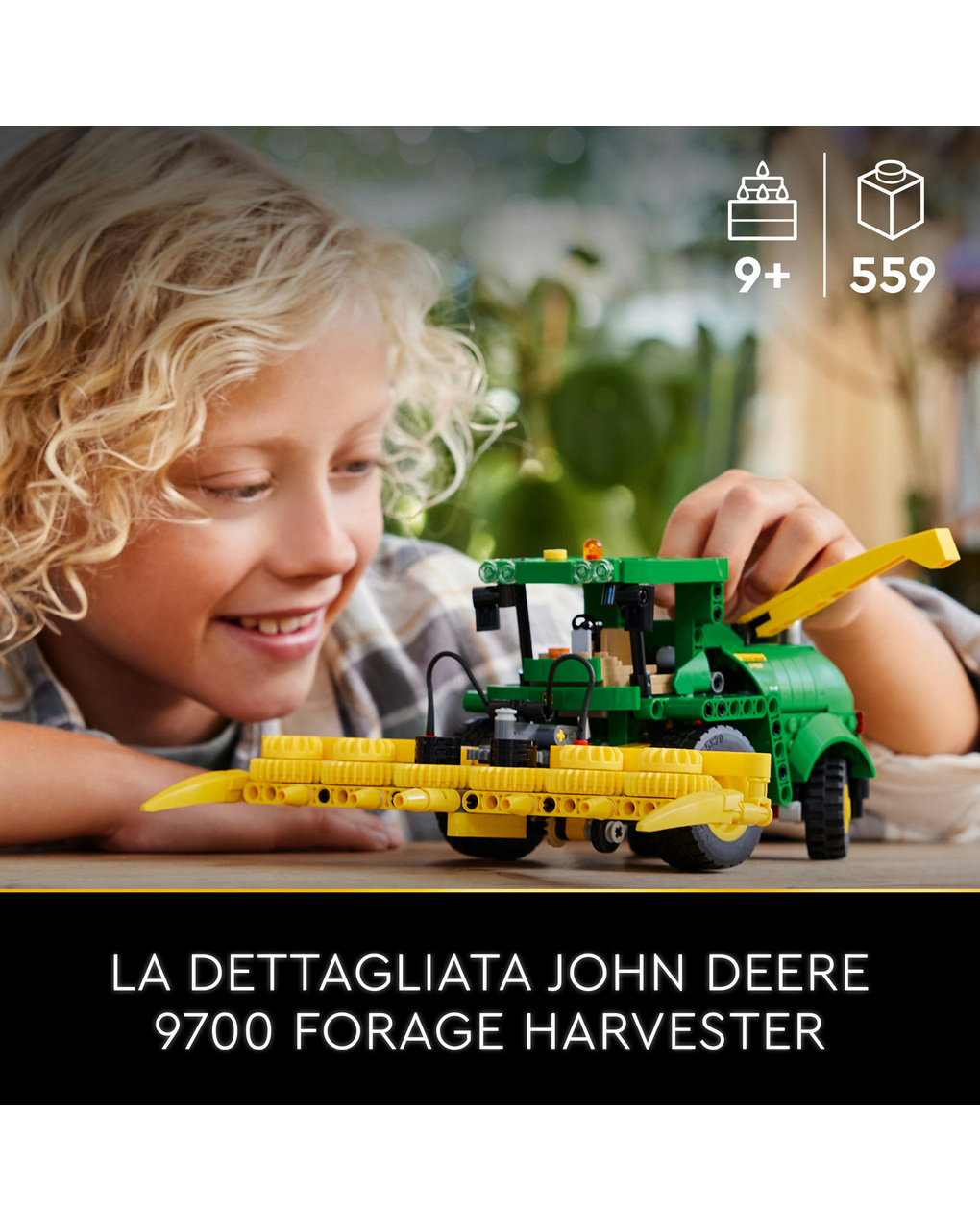 Ensiladora john deere 9700 - 42168 - lego technic - LEGO