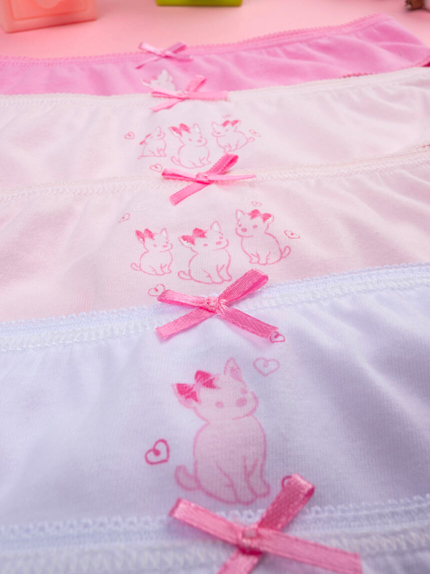 Pack 7 slip bimba rosa - Prénatal