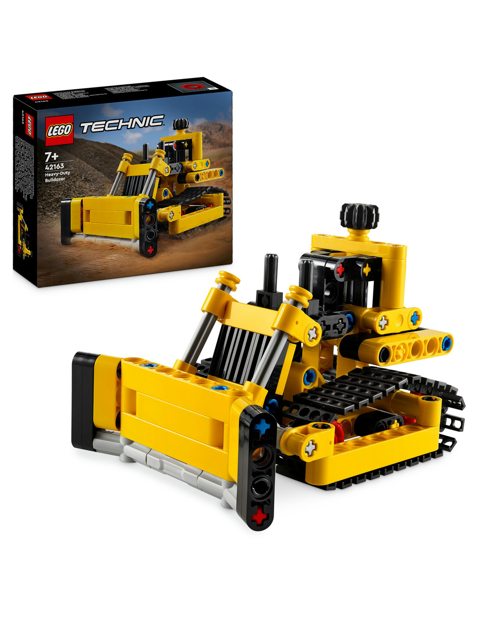 Bulldozer para estaleiro - 42163 - lego technic - LEGO