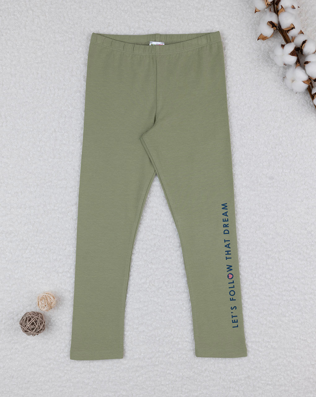 Legging bimba verde - Prénatal