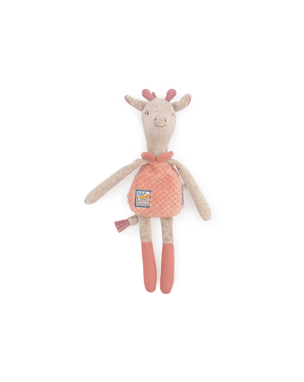 Doudou-soft girafa - sous mon baobab - Sous Mon Baobab