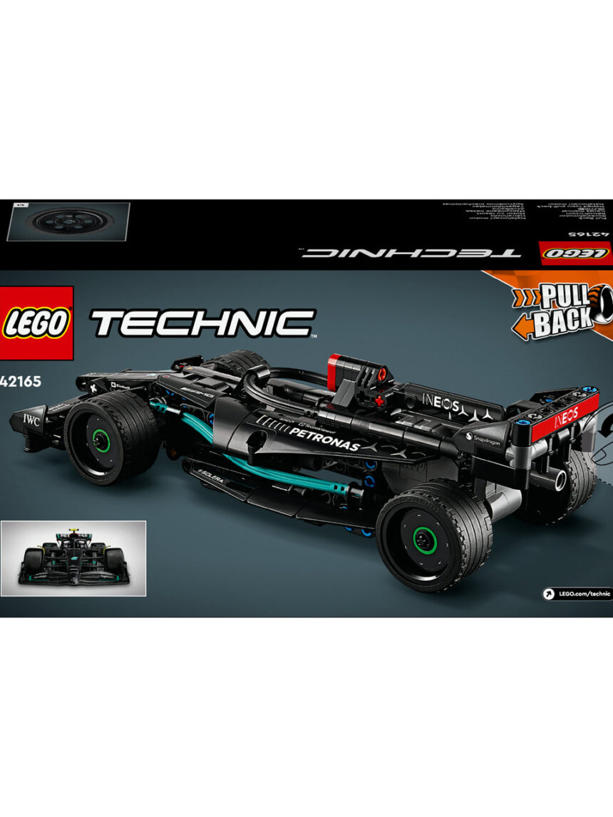 Mercedes-amg f1 w14 e performance pull-back - 12165 - lego technic - LEGO