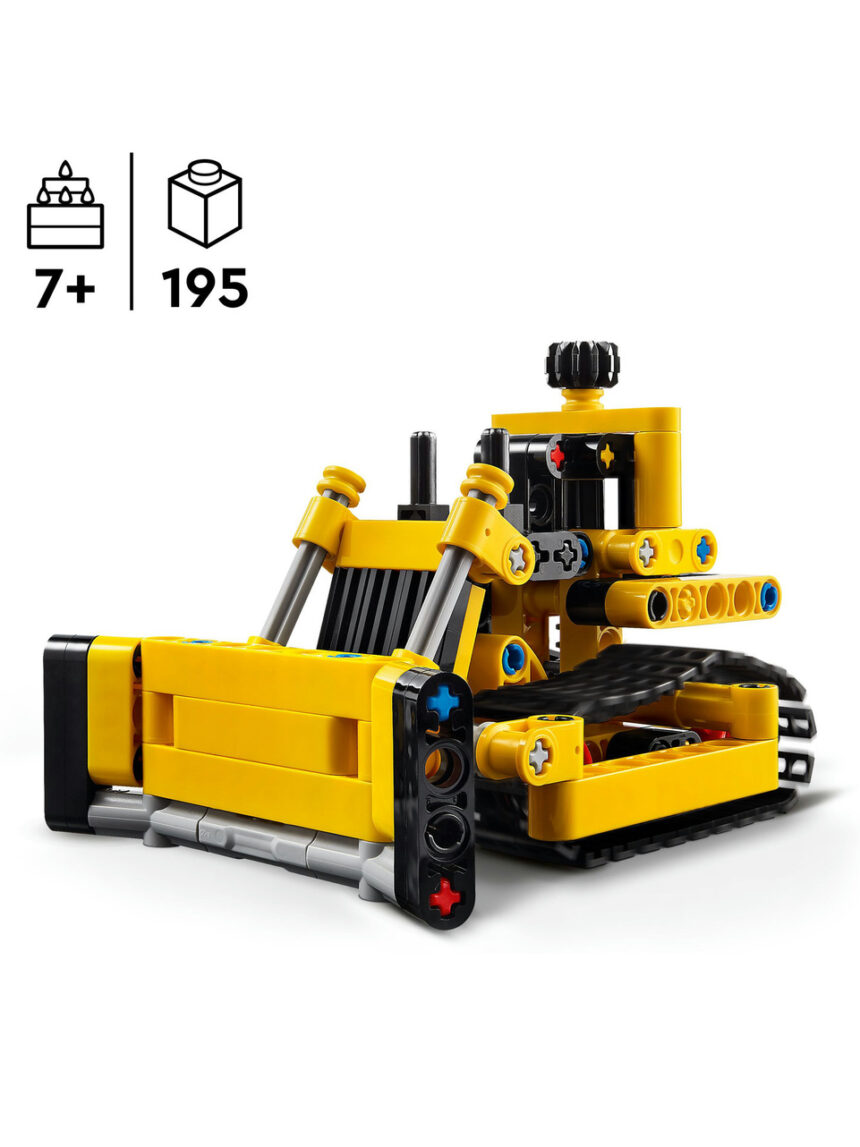 Bulldozer para estaleiro - 42163 - lego technic - LEGO