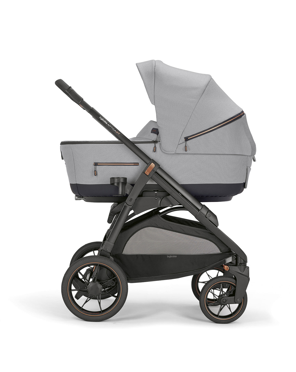 Aptica xt system quattro darwin recline horizon grey chassis black - inglesina - Inglesina