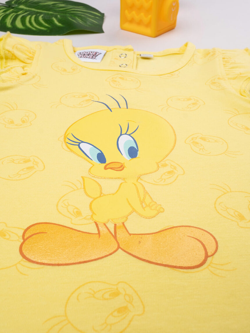 T-shirt amarela "titty" para rapariga - Prénatal