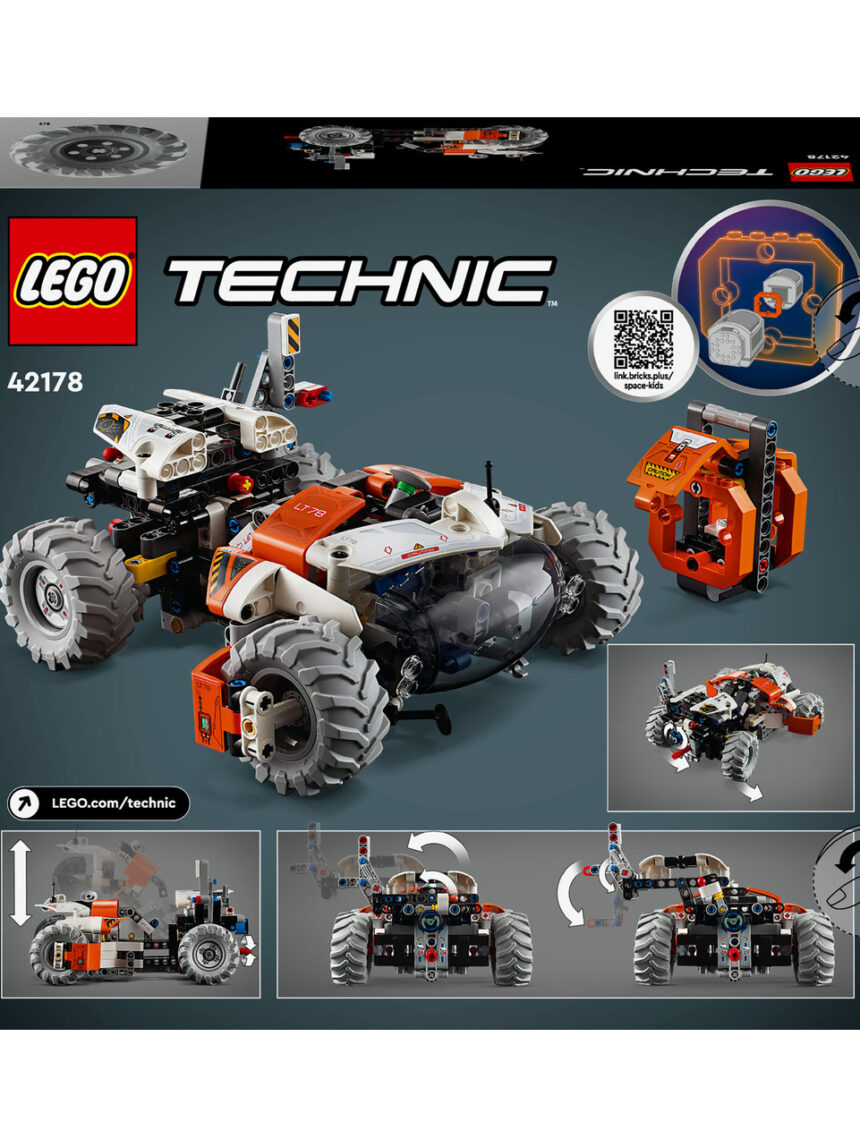 Carregador espacial lt78 - 42178 - lego technic - LEGO