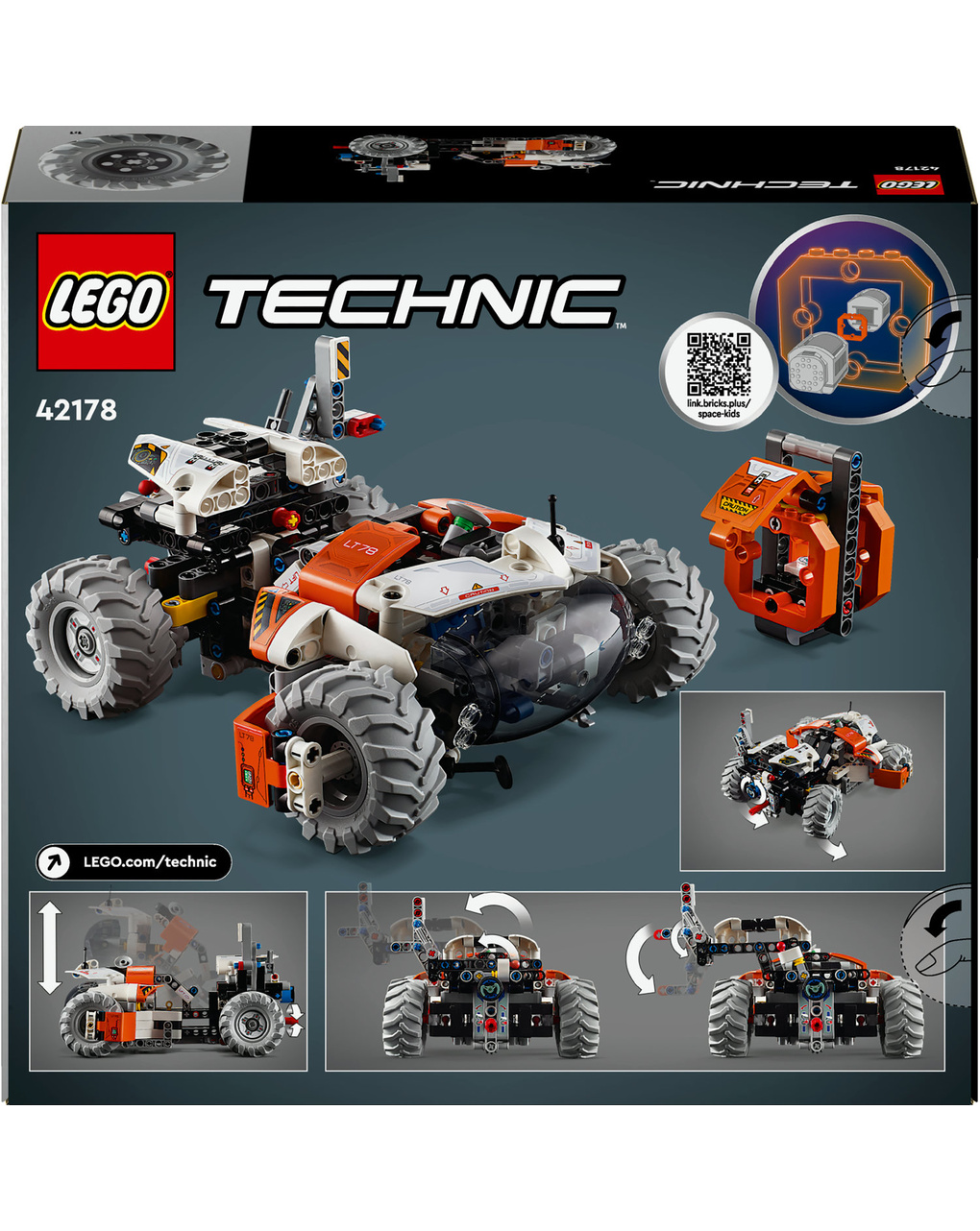 Carregador espacial lt78 - 42178 - lego technic - LEGO