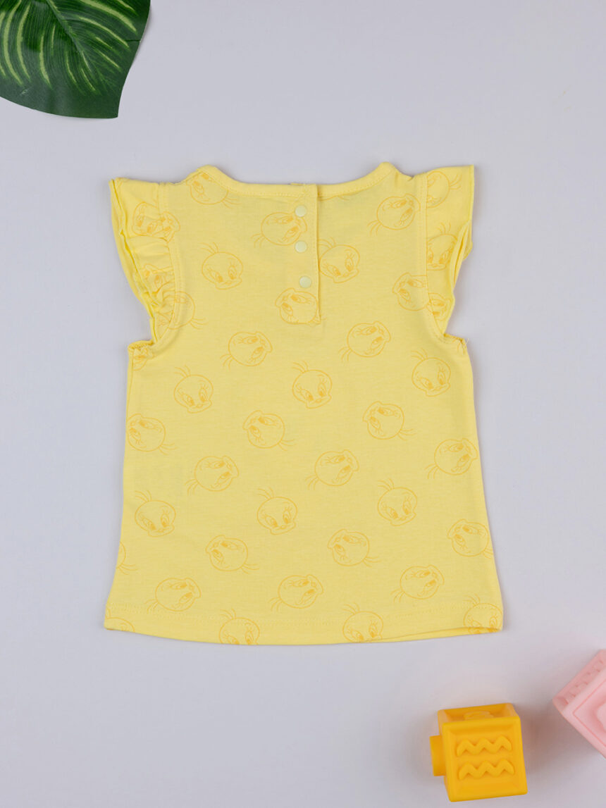 T-shirt amarela "titty" para rapariga - Prénatal