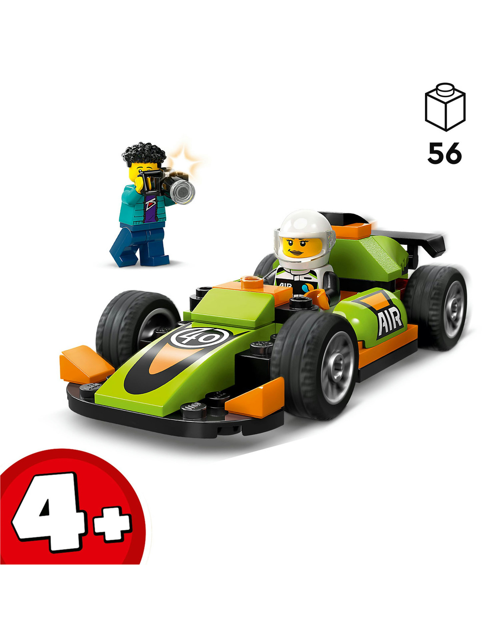 Auto da corsa verde - 60399 - lego city - LEGO