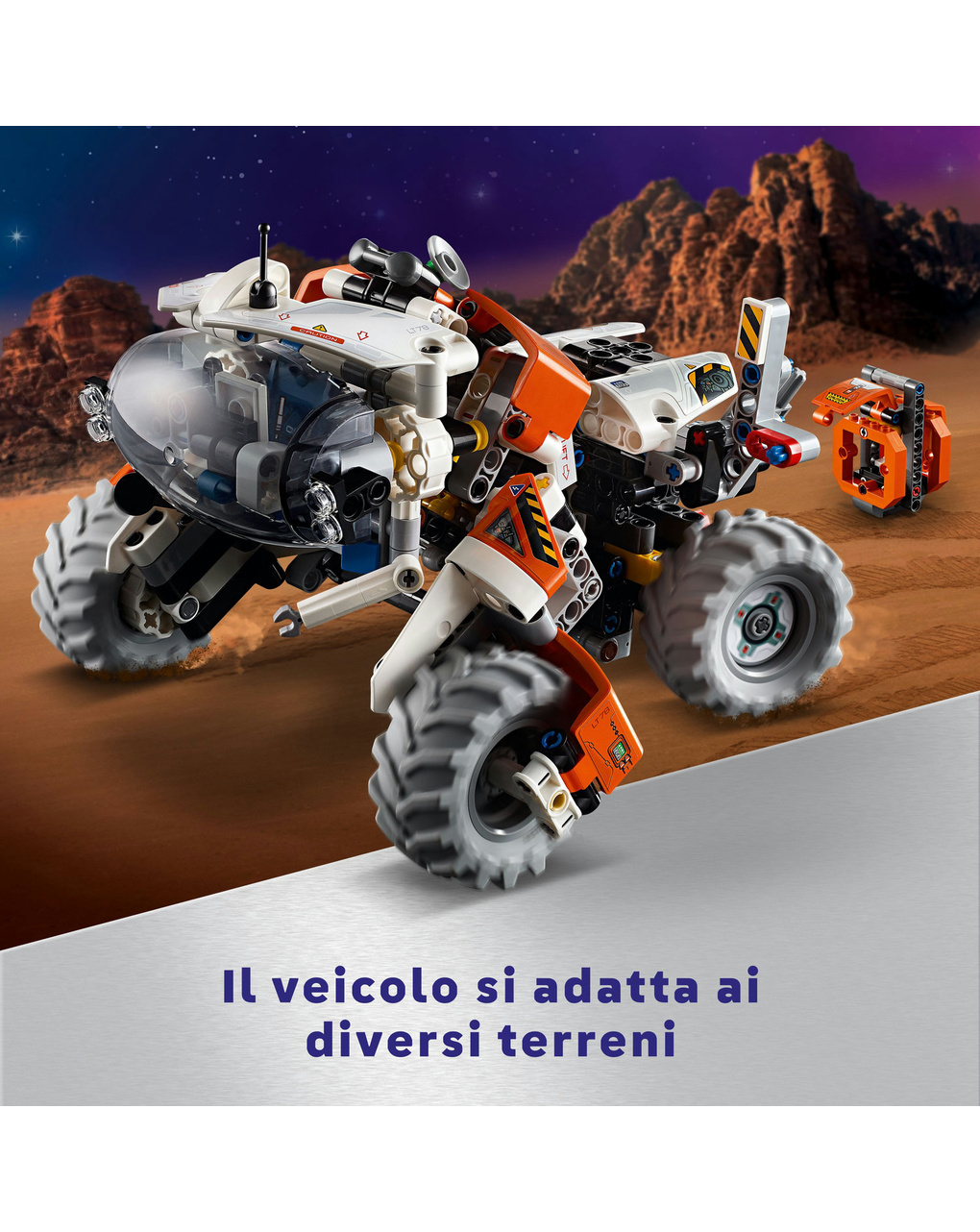 Carregador espacial lt78 - 42178 - lego technic - LEGO