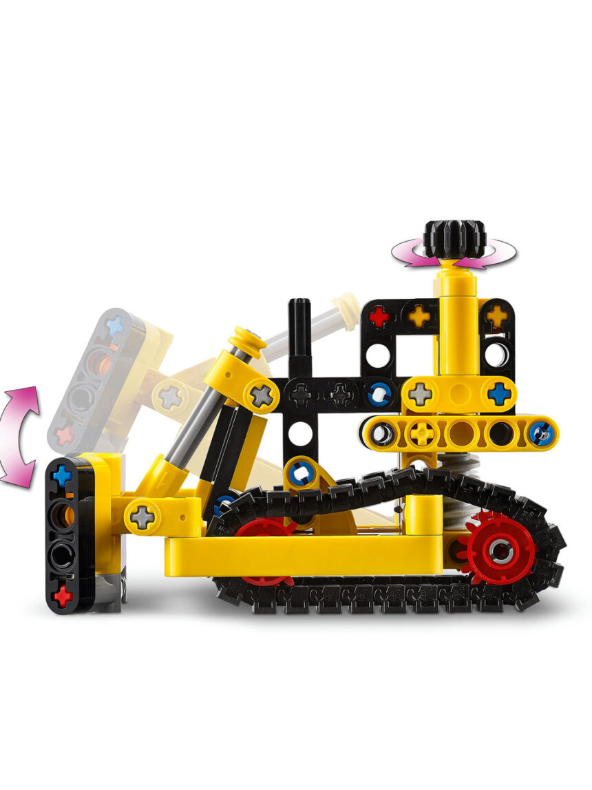 Bulldozer para estaleiro - 42163 - lego technic - LEGO