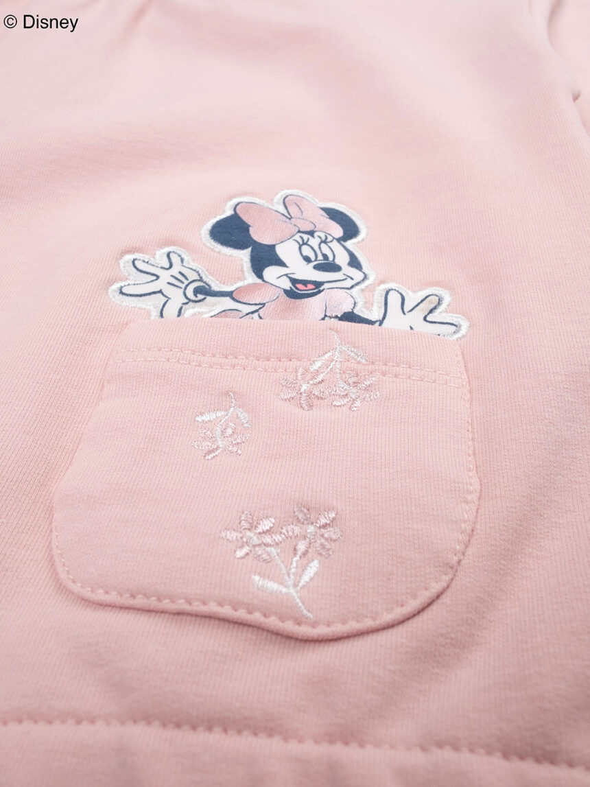 Camisola minnie cor-de-rosa para menina - Prénatal