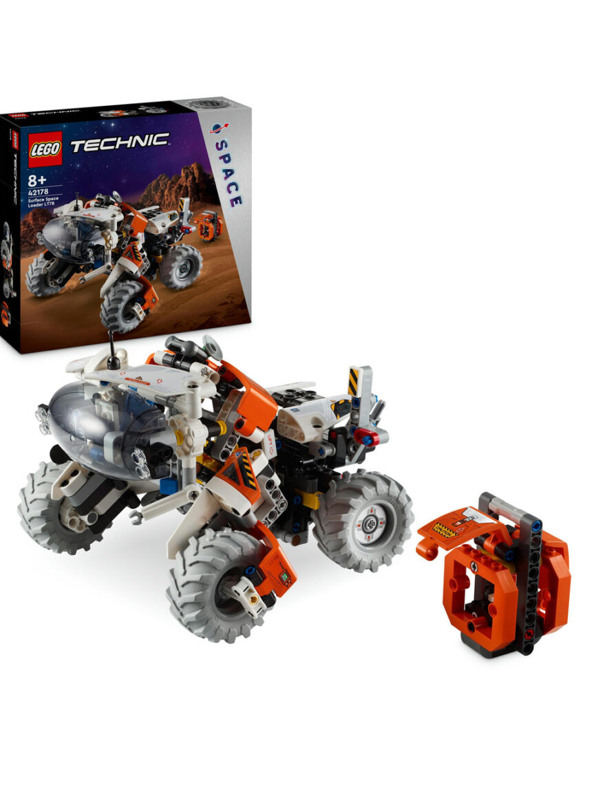 Carregador espacial lt78 - 42178 - lego technic - LEGO