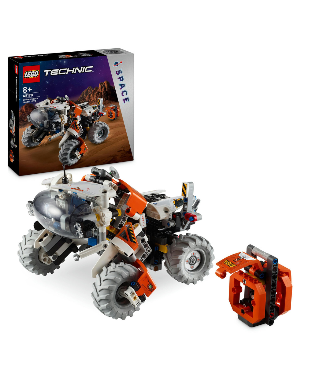 Carregador espacial lt78 - 42178 - lego technic - LEGO