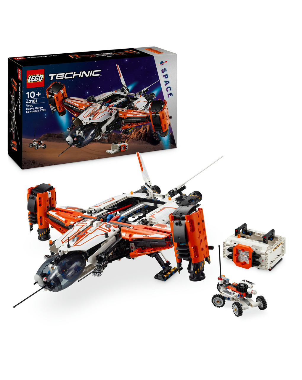 Astronave carga pesada vtol lt81 - 32181 - lego technic - LEGO