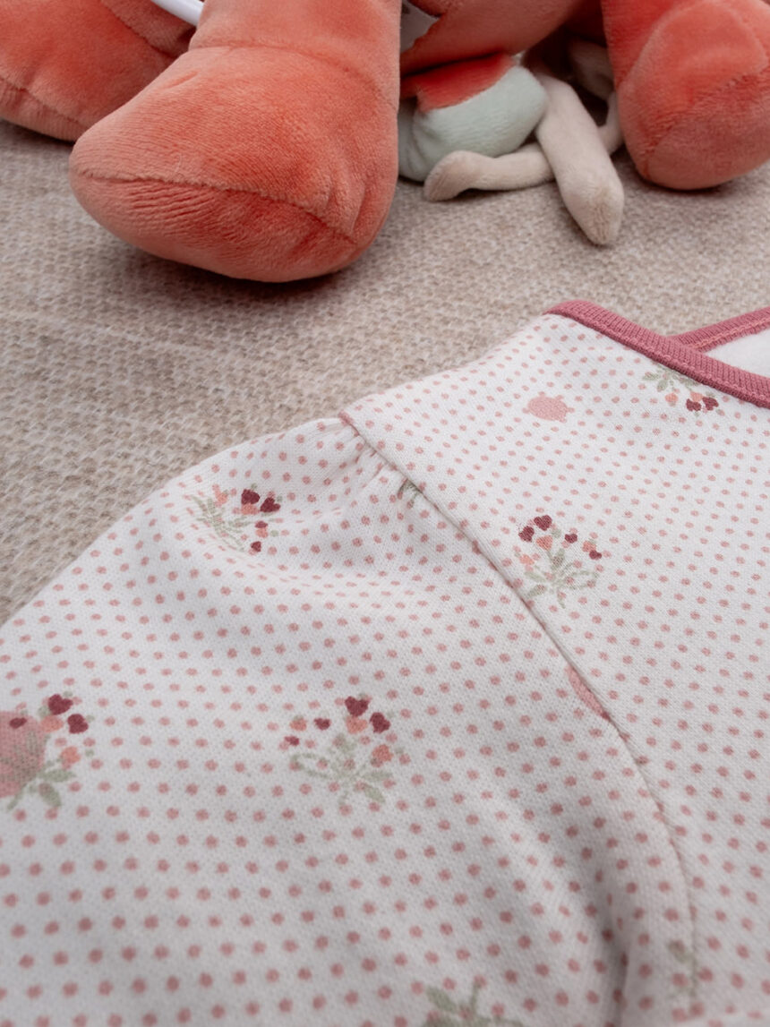 Pijama de 2 peças rosa para rapariga - Prénatal