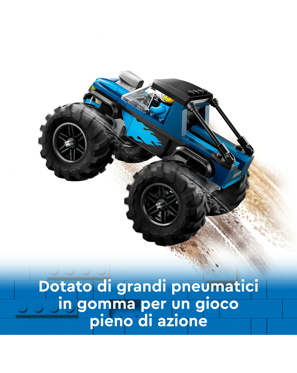 Monster truck blu - 60402 - lego city - LEGO