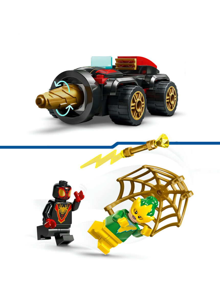 O aranha e os seus amigos o veículo de perfuração do homem-aranha 10792 - lego - Lego Spidey
