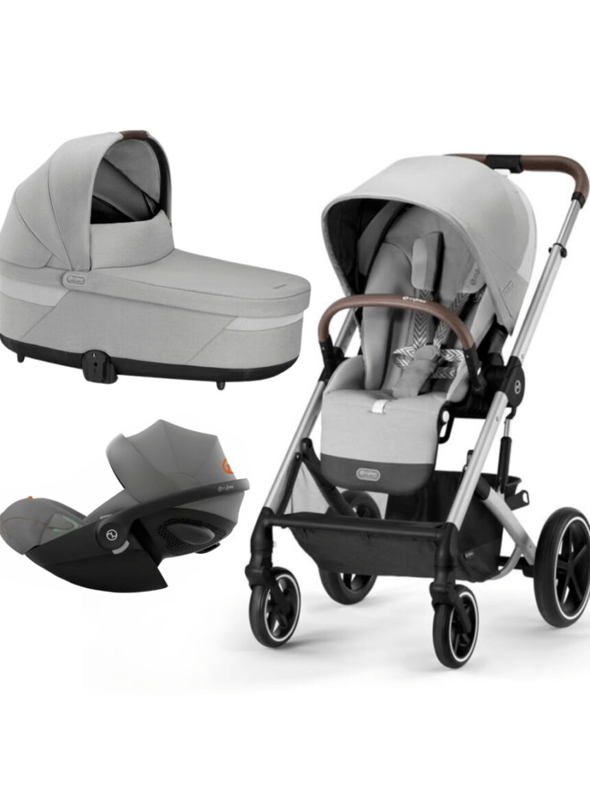 Trio balios s lux lava grey + cloud g | sem adaptadores - cybex - Cybex