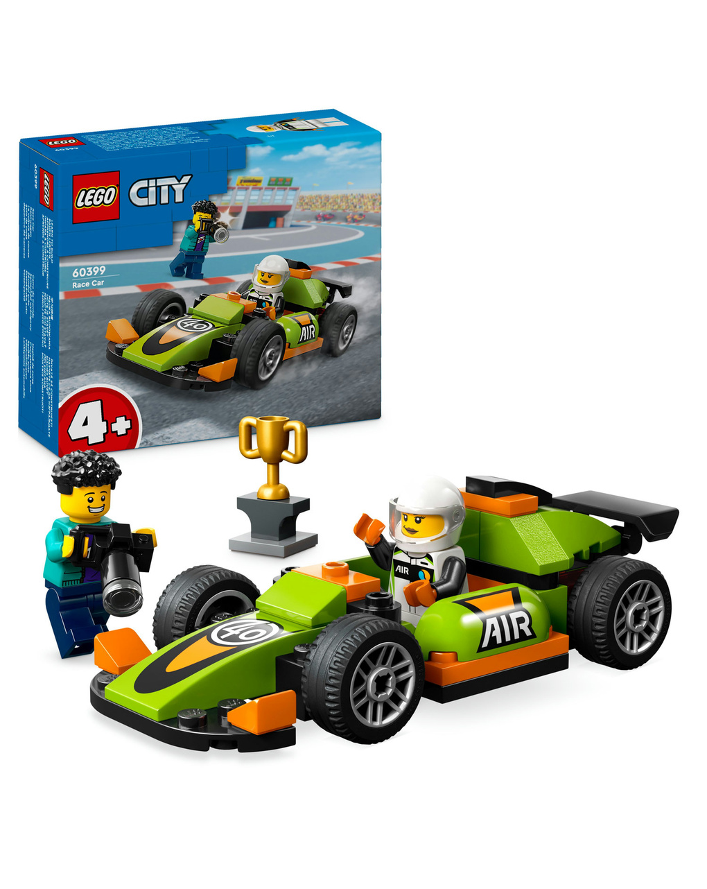 Auto da corsa verde - 60399 - lego city - LEGO