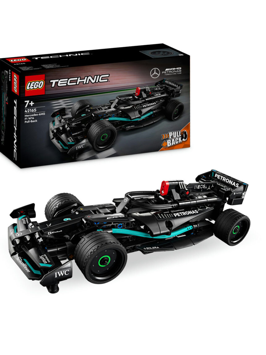 Mercedes-amg f1 w14 e performance pull-back - 12165 - lego technic - LEGO