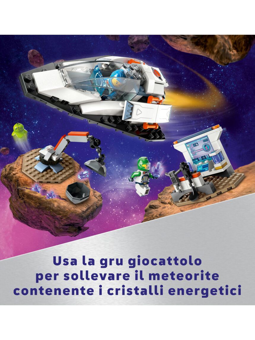 Descoberta do vaivém espacial e do asteroide - LEGO