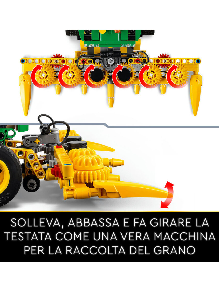 Ensiladora john deere 9700 - 42168 - lego technic - LEGO