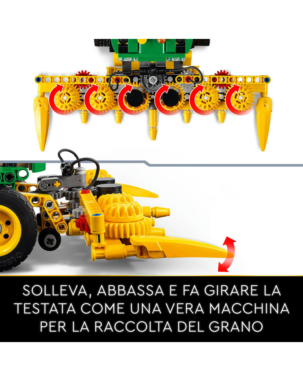 Ensiladora john deere 9700 - 42168 - lego technic - LEGO