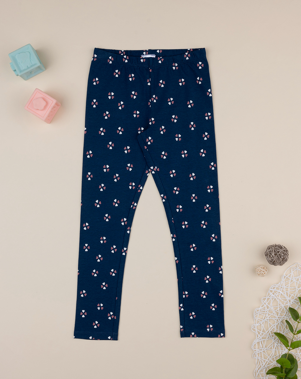 Legging azul estampada para rapariga - Prénatal