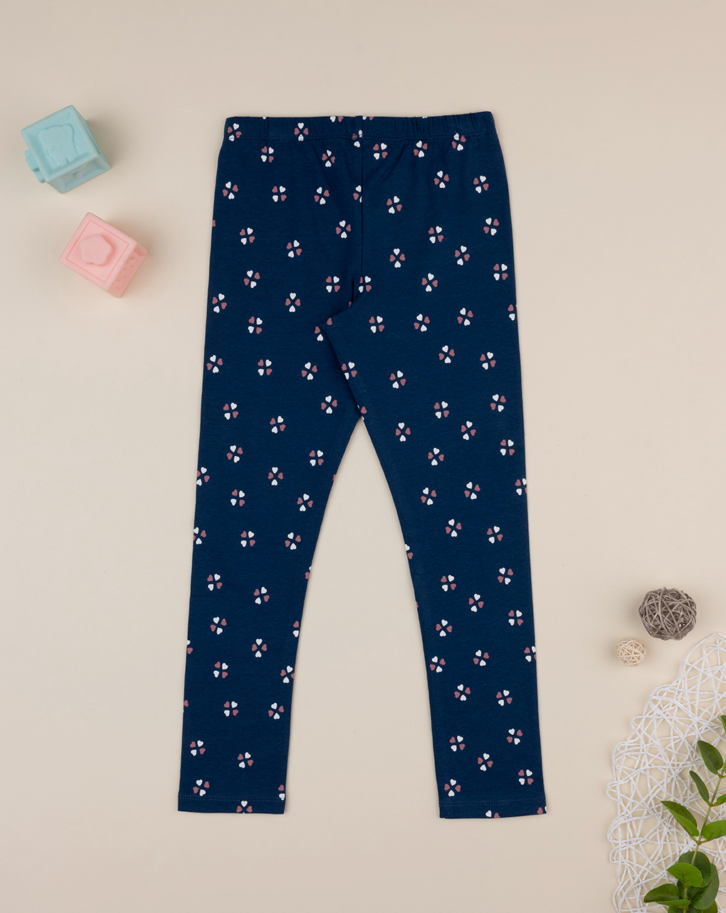 Legging azul estampada para rapariga - Prénatal