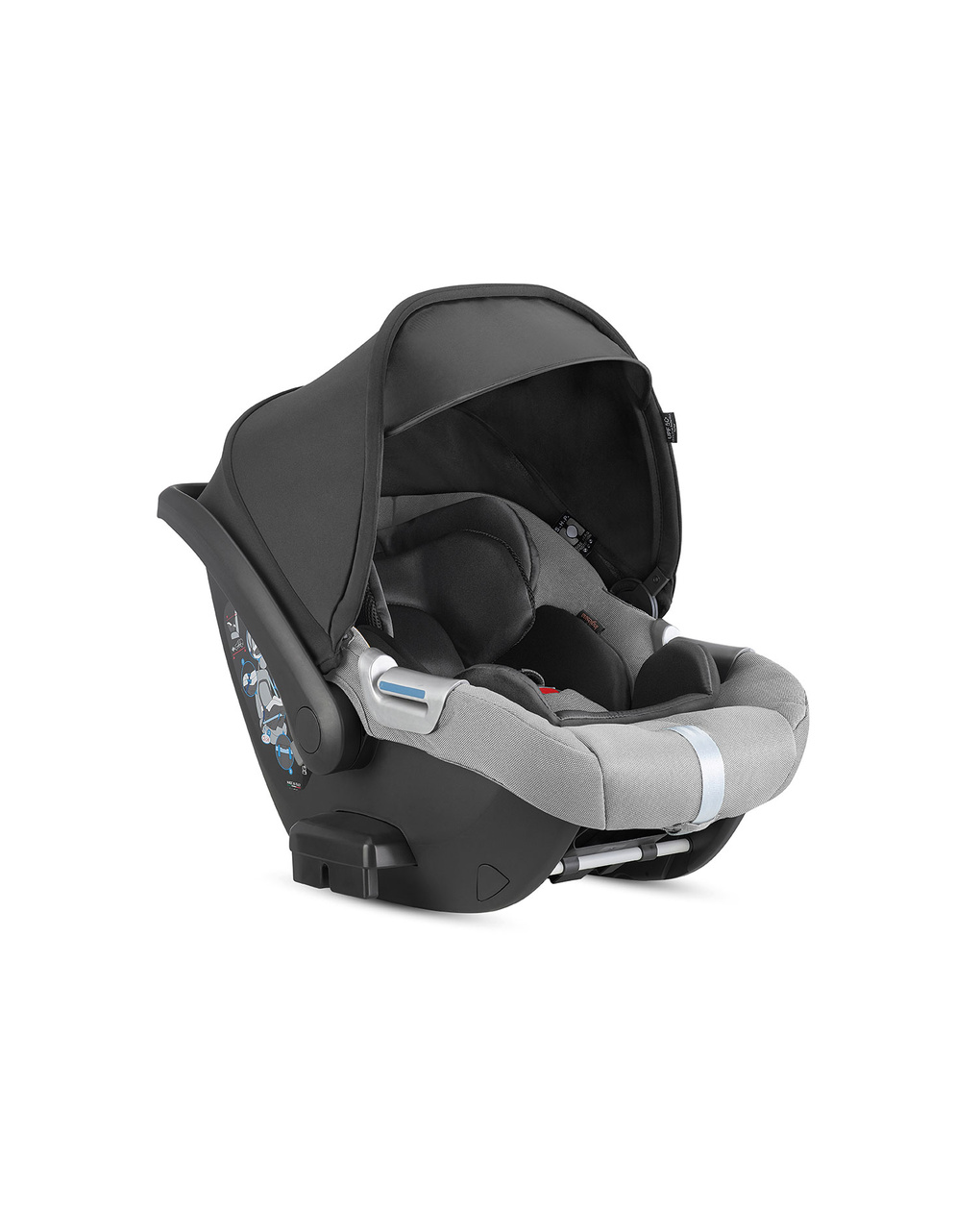 Aptica xt system quattro darwin recline horizon grey chassis black - inglesina - Inglesina