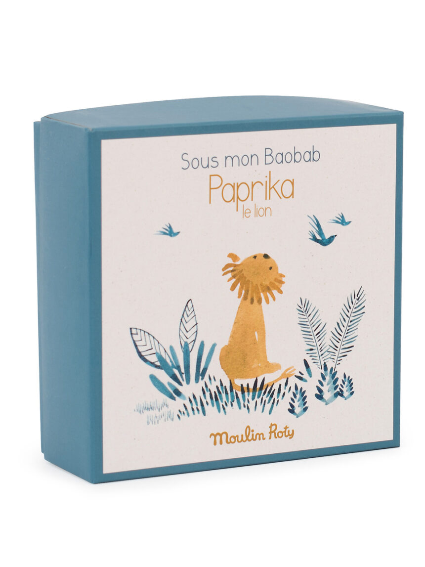 Chupeta de leão doudou com caixa - sous mon baobab - Sous Mon Baobab