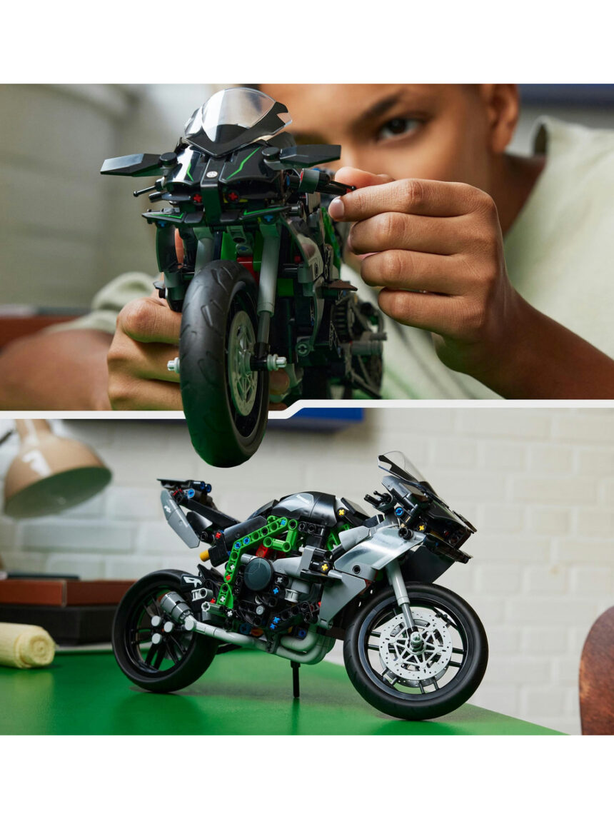 Moto kawasaki ninja h2r - 42170 - lego technic - LEGO