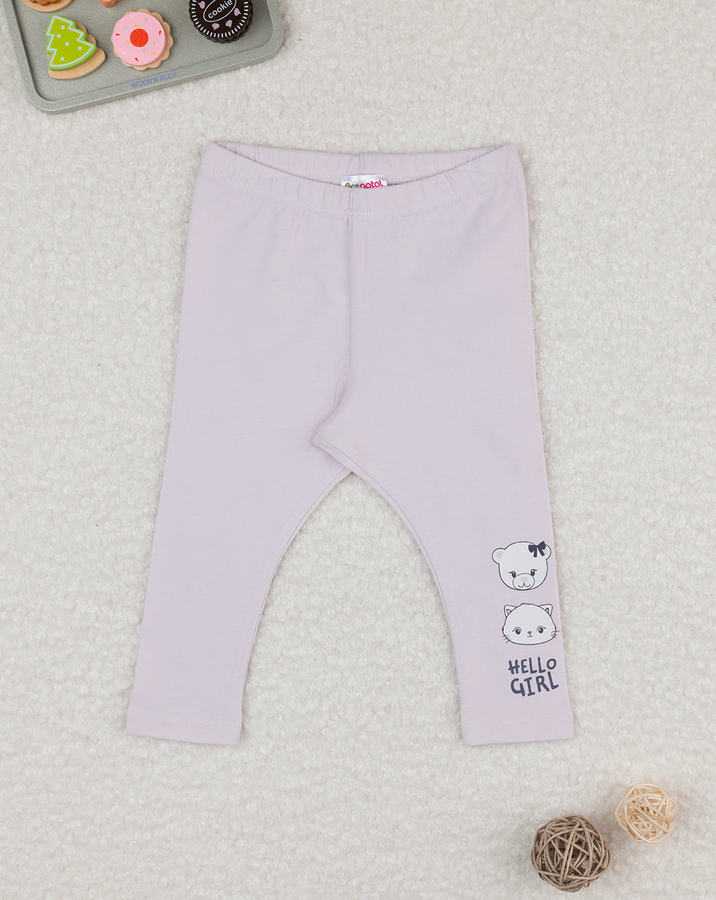 Leggings bimba lilla - Prénatal