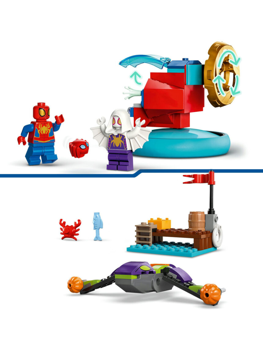 Lego spidey e os seus fantásticos amigos homem-aranha vs. duende - 10793 - lego - Lego Spidey