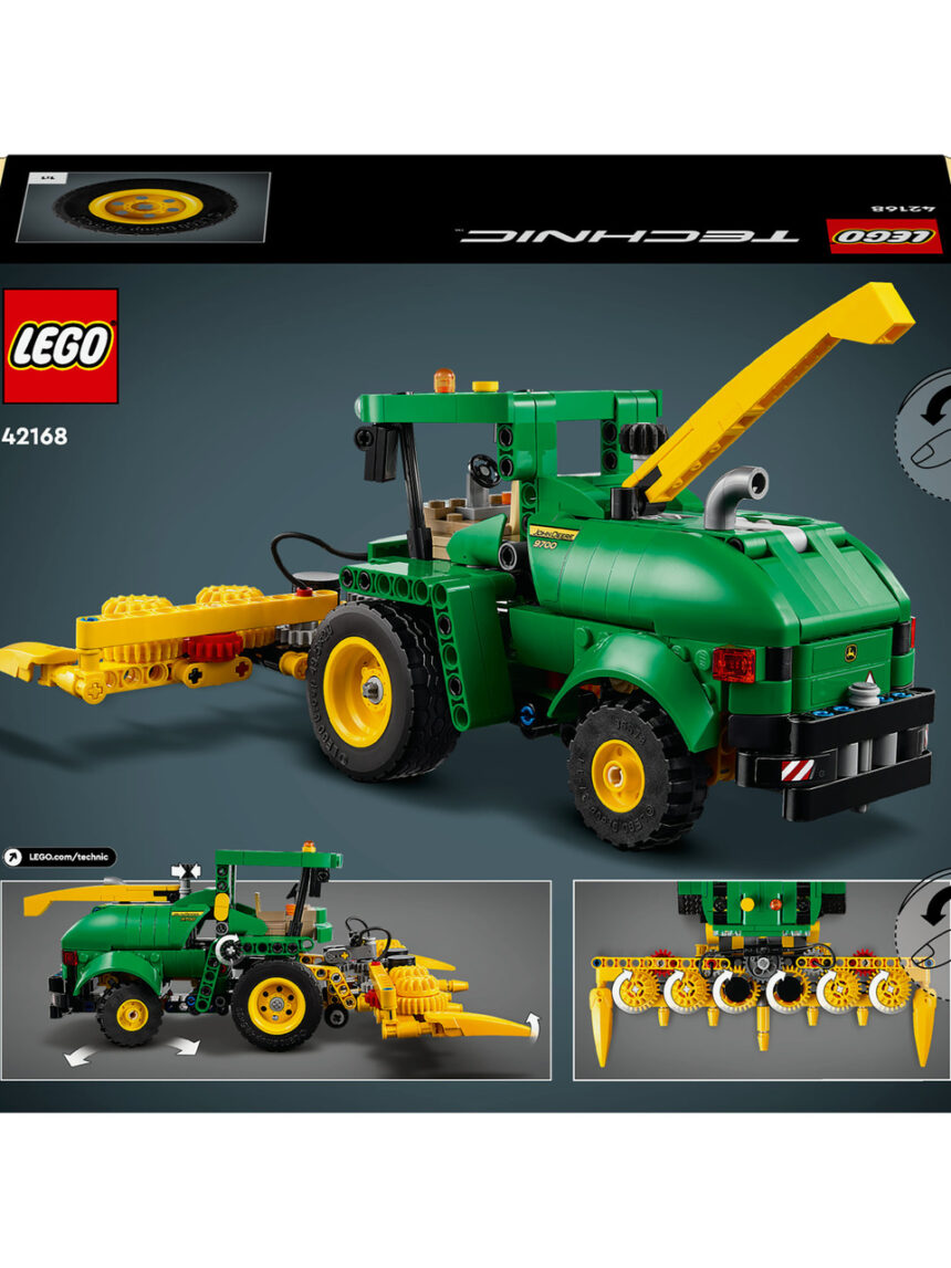 Ensiladora john deere 9700 - 42168 - lego technic - LEGO