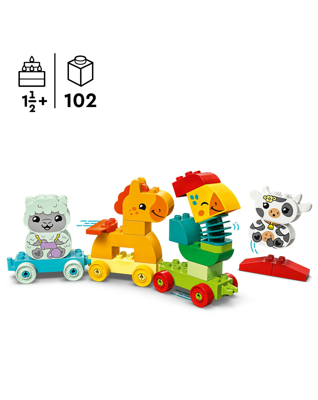 Treno degli animali - 10412 - lego duplo - Duplo